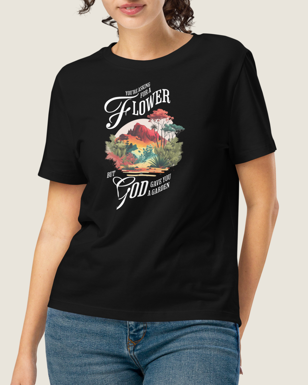 More Than a Flower Women T-Shirt