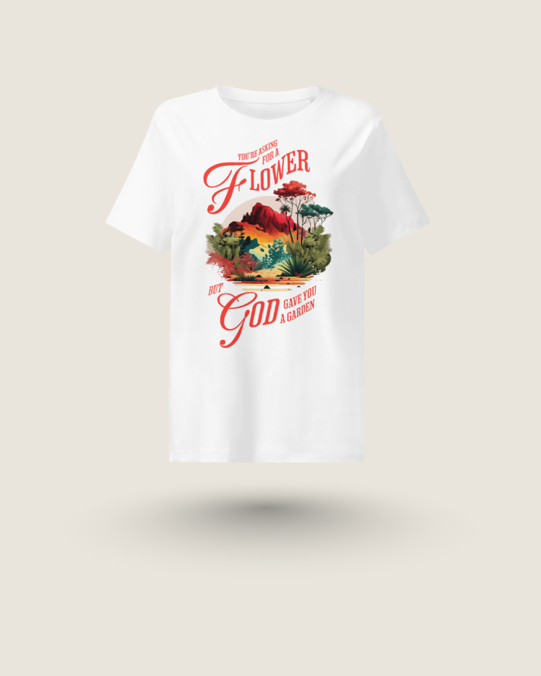 More Than a Flower Women T-Shirt