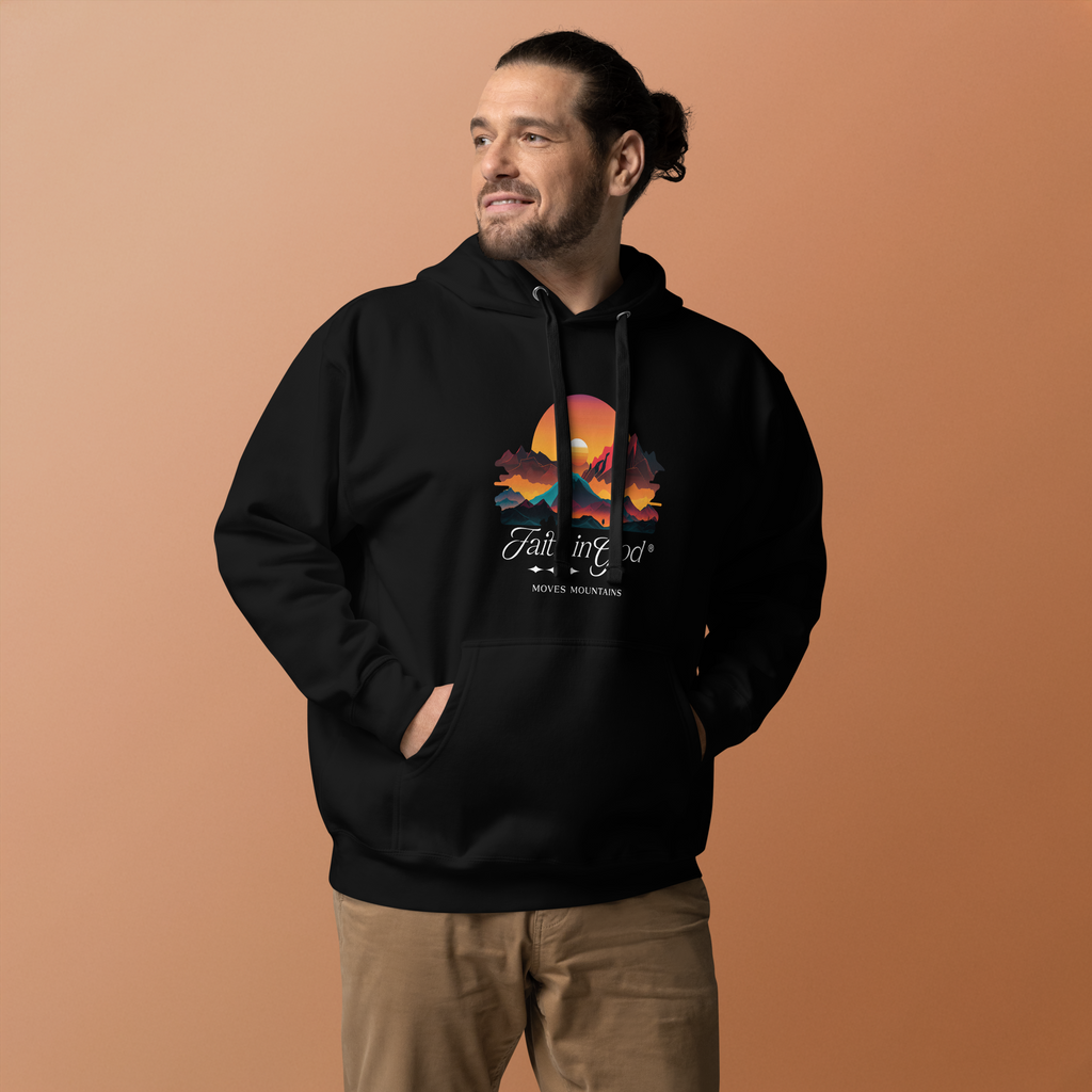 Faith Moves Mountains Unisex Hoodie
