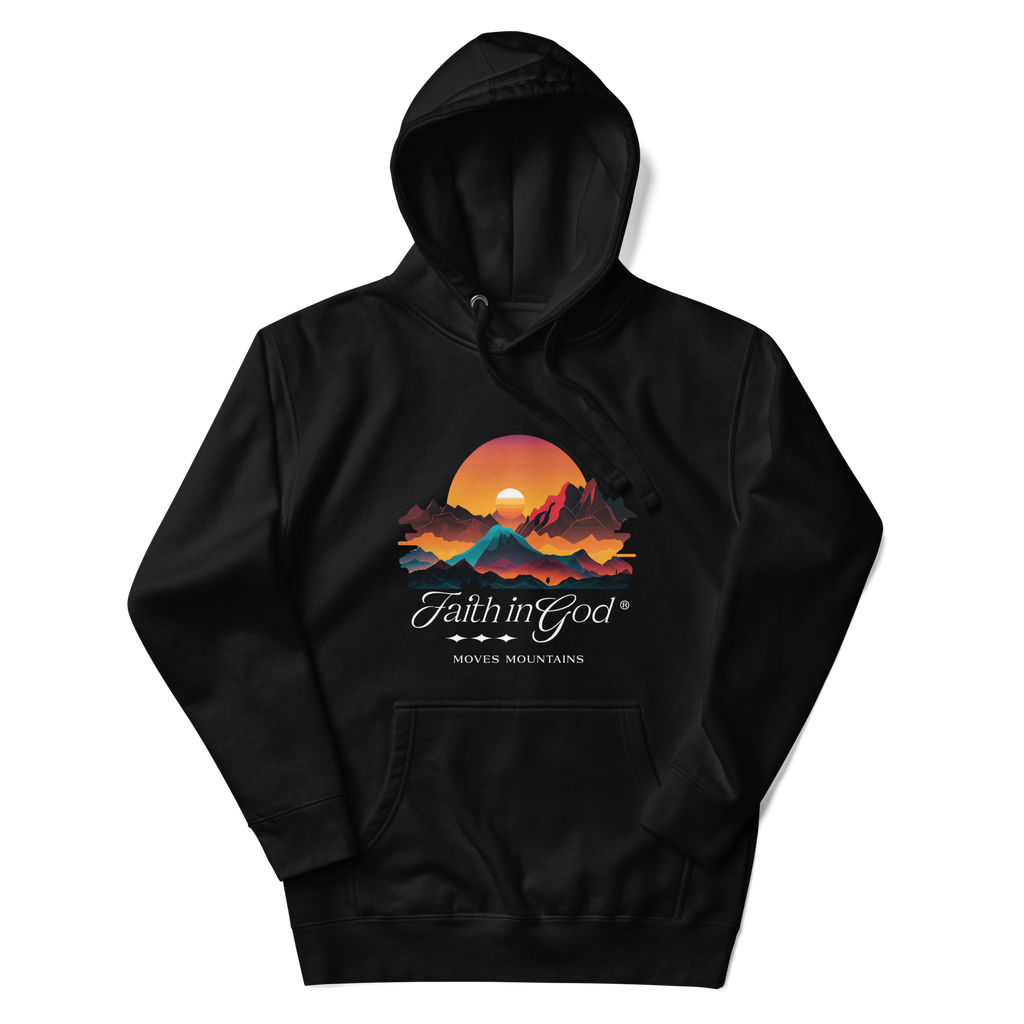 Faith Moves Mountains Unisex Hoodie