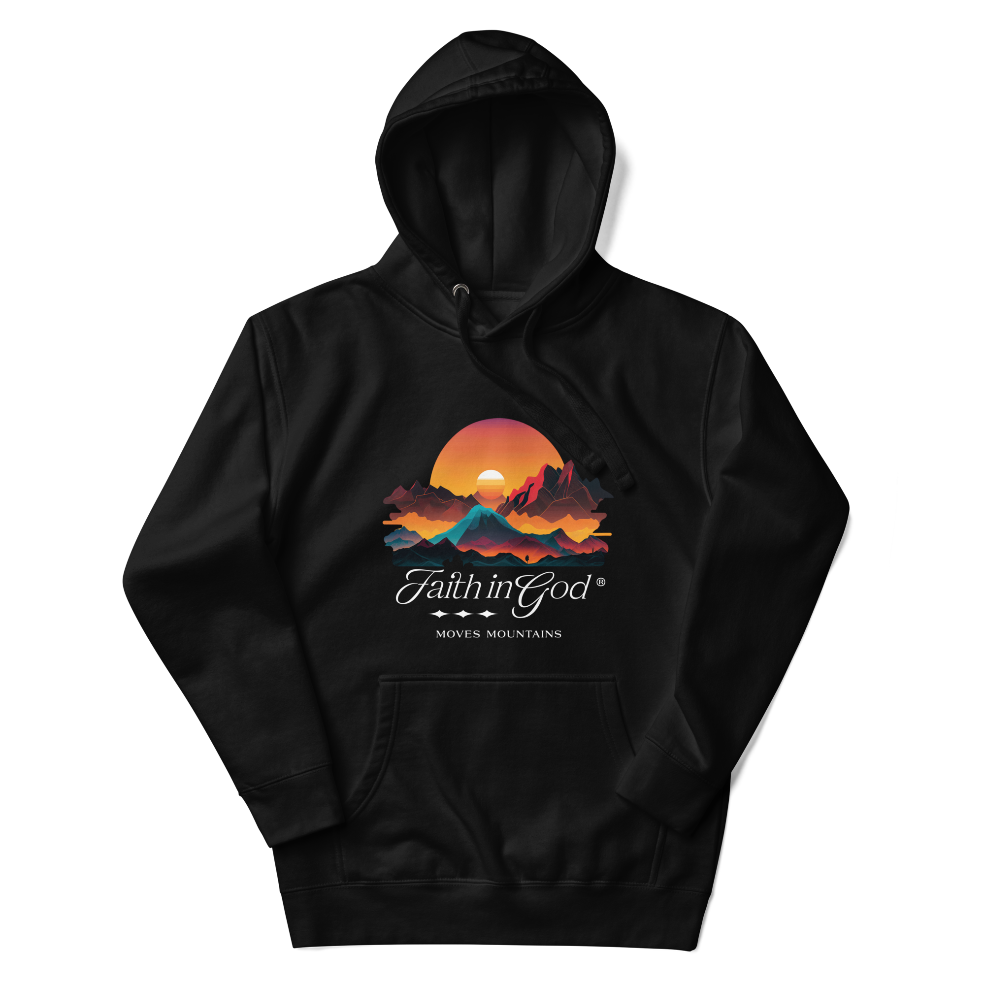 Faith Moves Mountains Unisex Hoodie