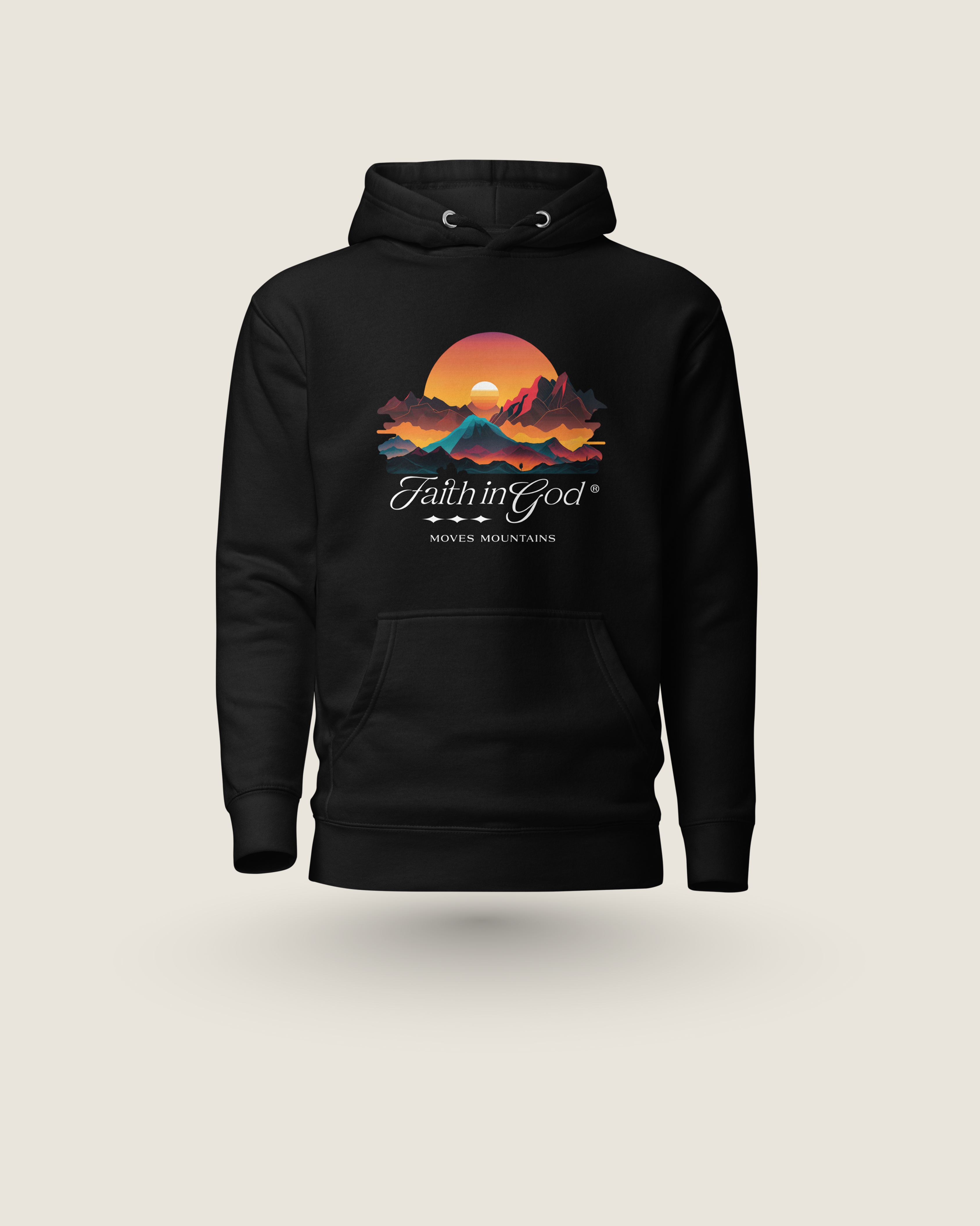 Faith Moves Mountains Unisex Hoodie