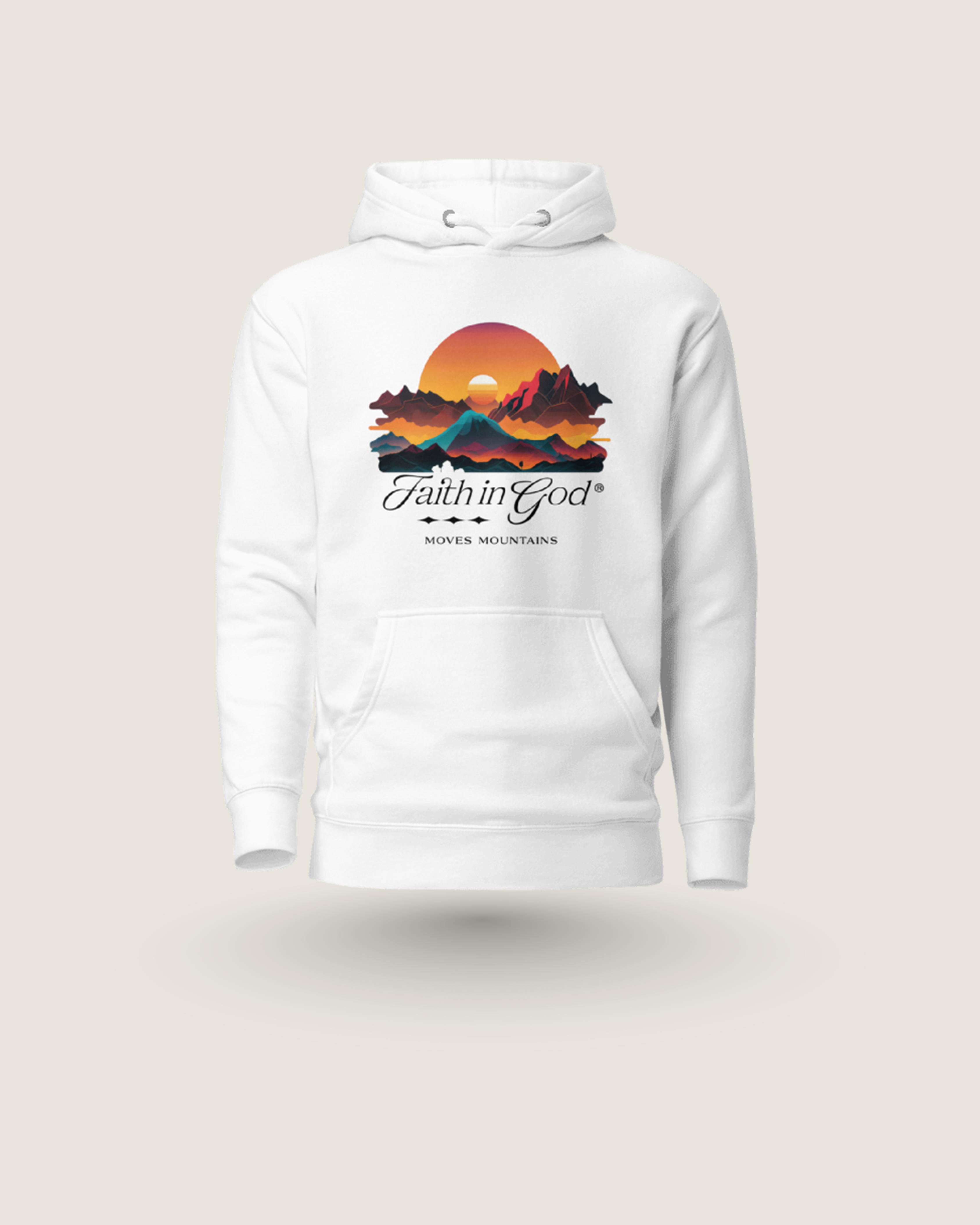 Faith Moves Mountains Unisex Hoodie